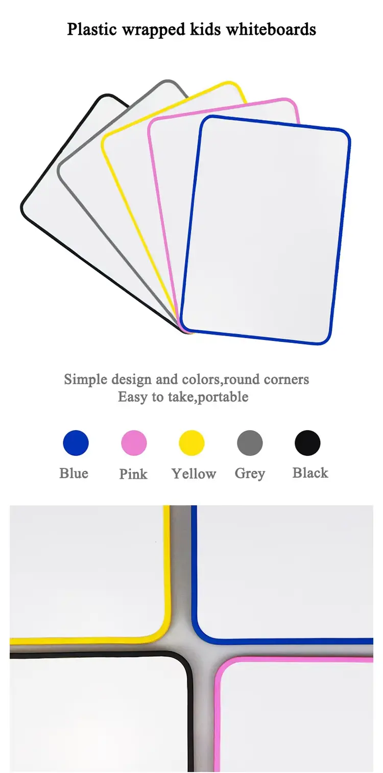 Plastic Frame Magnetic Whiteboard