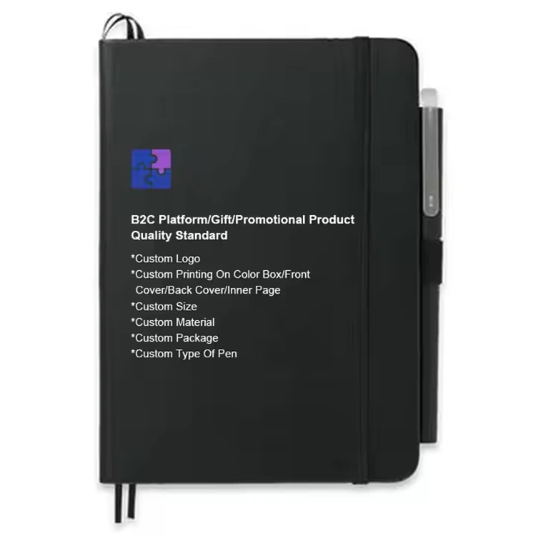 PU bőr notebook